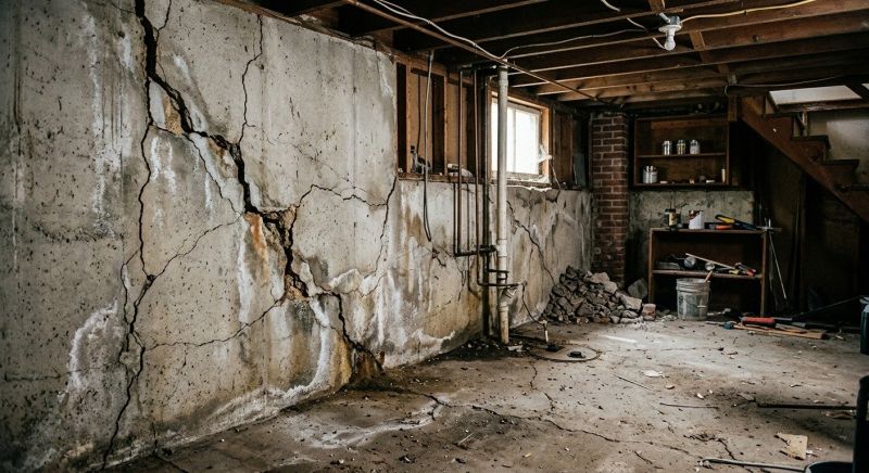 Basement Crack Repair in Polk County, FL