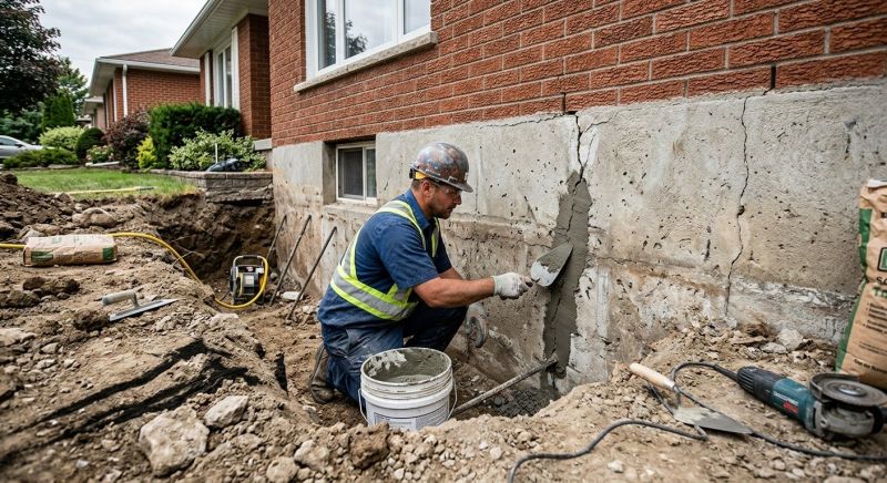 Basement Crack Repair in Polk County, FL