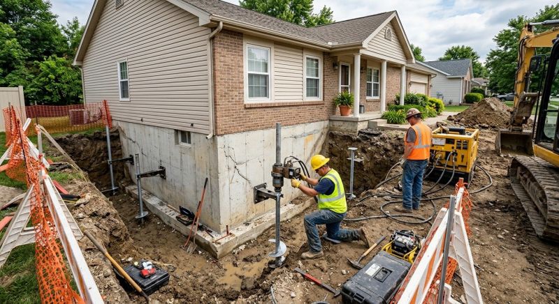 Building Foundation Repair in Valrico, FL