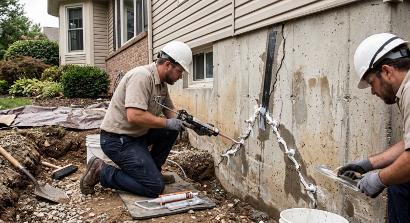 Cracked Foundation Repair in Mulberry, FL