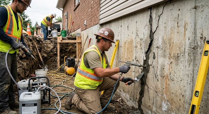 Cracked Foundation Repair in Seffner, FL
