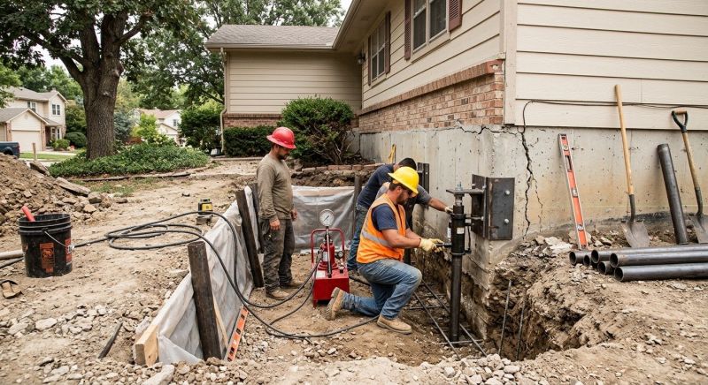 Cracked Foundation Repair in Seffner, FL