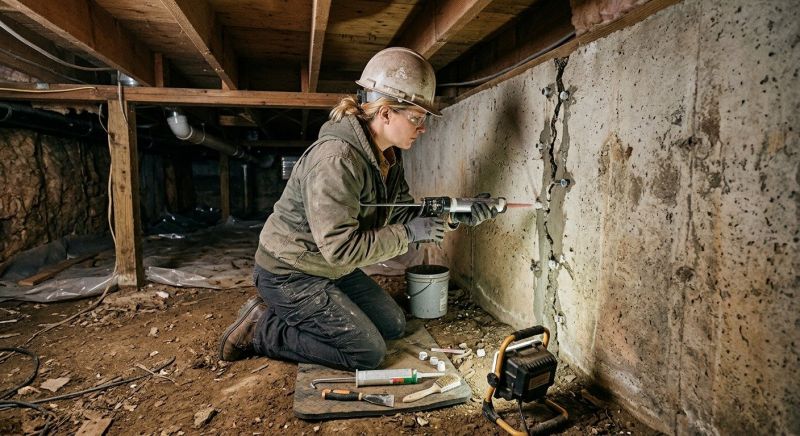 Crawlspace Foundation Repair in Riverview, FL