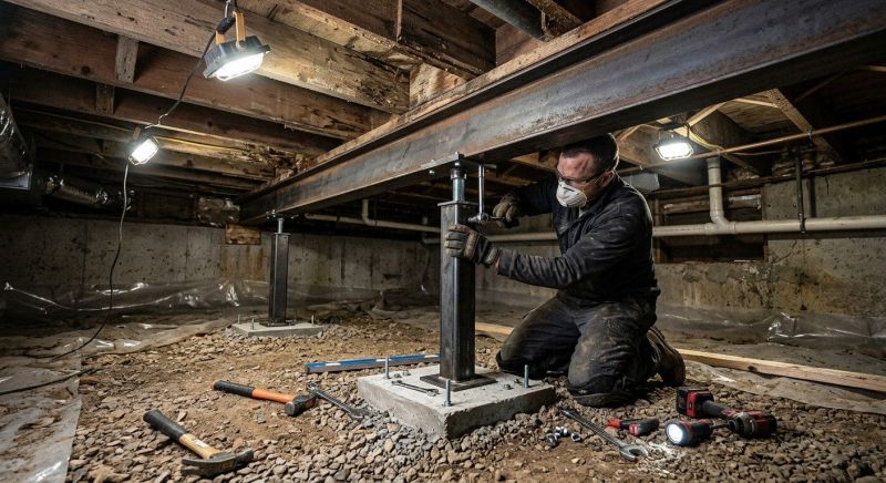 Crawlspace Structural Repair in Polk County, FL