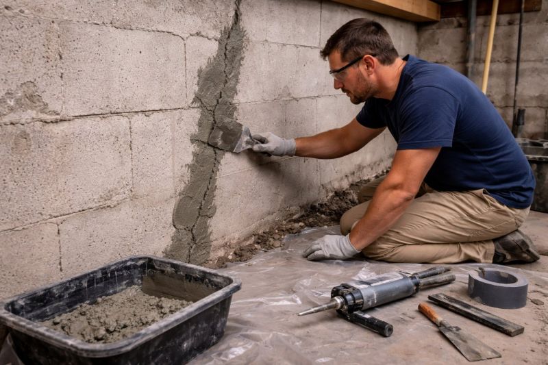 Foundation Crack Repair in Seffner, FL