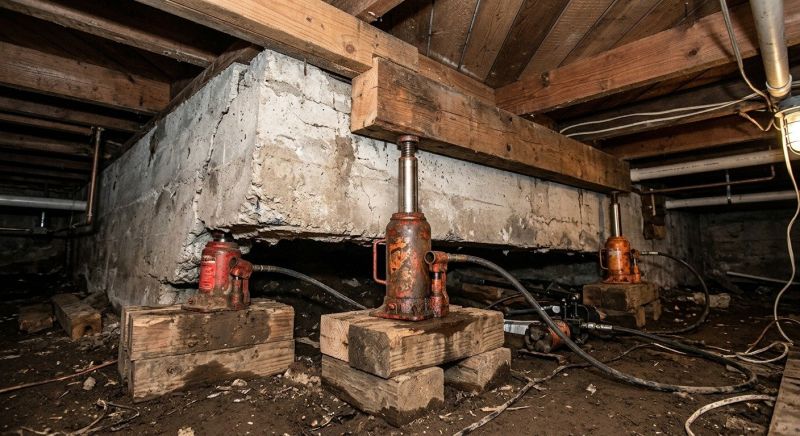 Foundation Jacking in Dover, FL