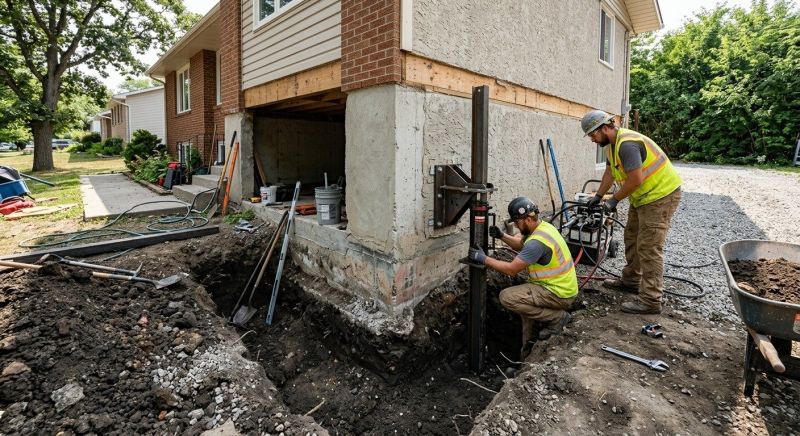 Foundation Pier Repair in Polk County, FL