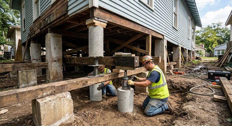 Foundation Pier Repair in Polk County, FL