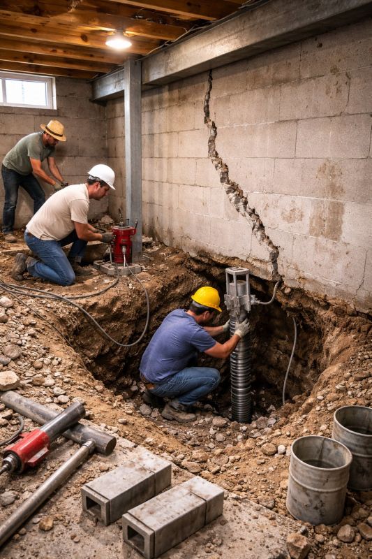 Foundation Structural Repair in Fort Meade, FL