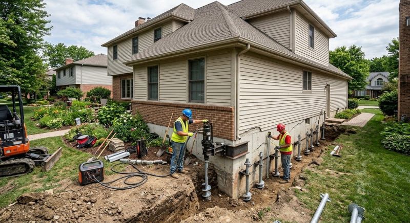Helical Piers Installation in Polk County, FL