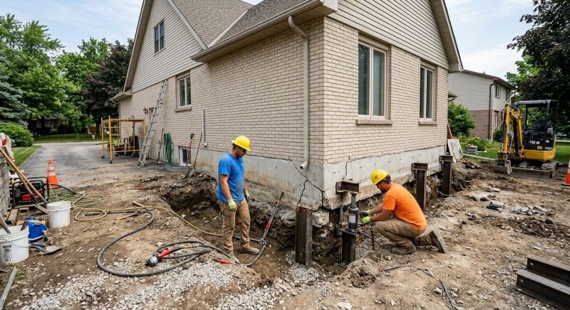 Helical Piers Installation in Polk County, FL