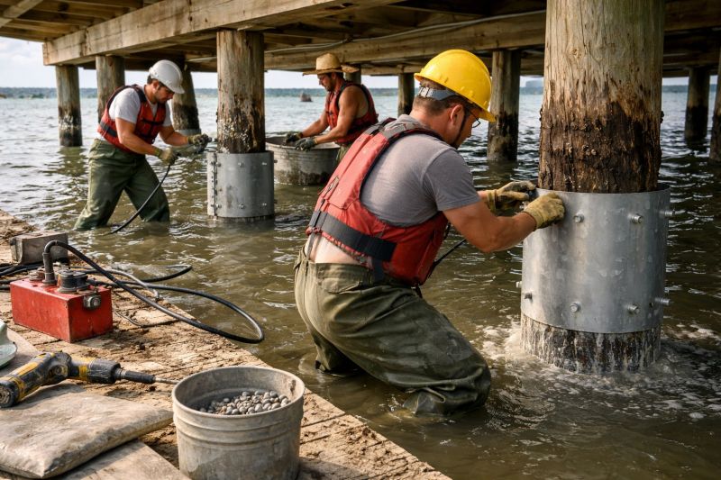 Piling Repair in Polk County, FL