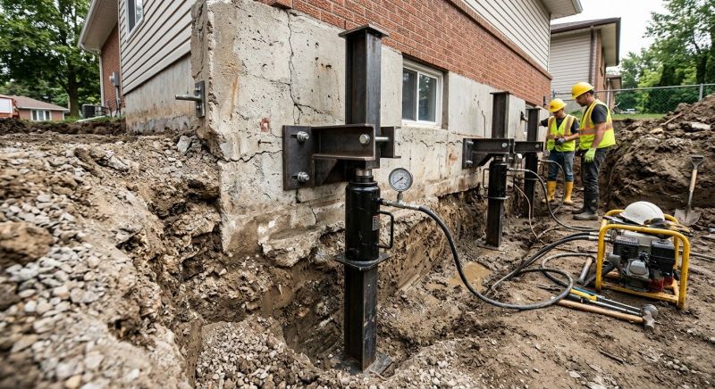 Sinking Foundation Lifting in Polk County, FL