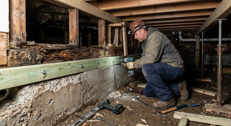Sinking Foundation Repair in Bartow, FL