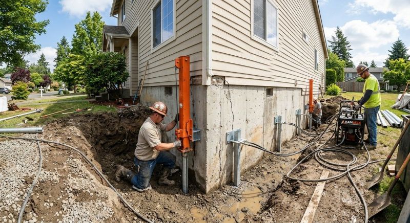 Sinking Foundation Repair in Fort Meade, FL