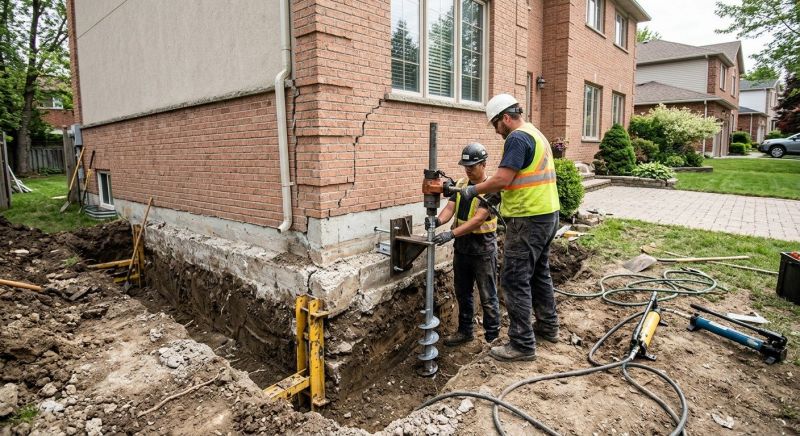 Sinking Foundation Repair in Lake Wales, FL