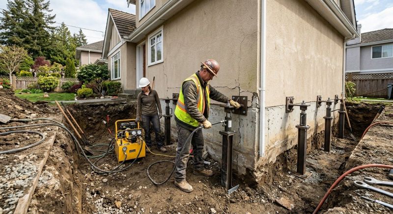 Sinking Foundation Repair in Polk County, FL