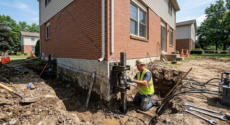 Sinking Foundation Repair in Plant City, FL